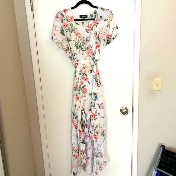 Floral Wrap Dress - Picture 1 of 5